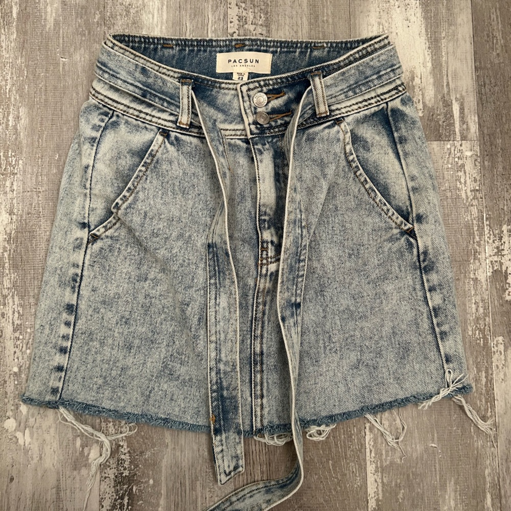 Pacsun denim skirt